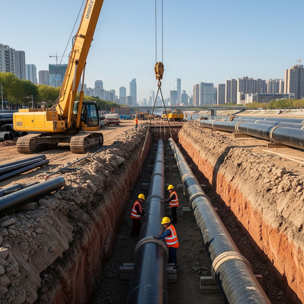 Jinan Yuwei River network upgrade