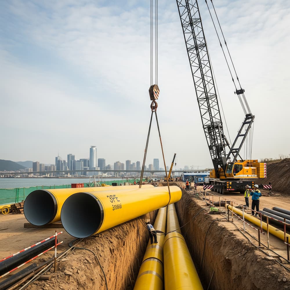 Weihai high-pressure gas pipeline